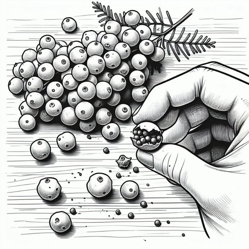 Bild zum Abschnitt Die Vorteile des Verzehrs von Wacholderbeeren in ihrer Rohform